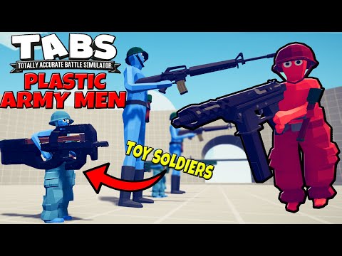 TABS New Plastic ARMY MEN Factions! - Totally Accurate Battle Simulator (New Unit Creator Update)