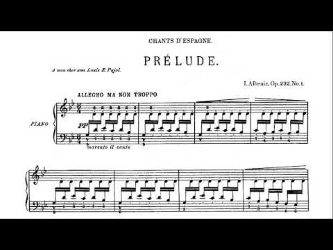 Albeniz: Cantos de España Op. 232 - Preludio  - Alicia de Larrocha, 1962 - Turnabout TV 34775