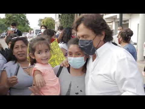 El gobernador Sáenz supervisó el avance de importantes proyectos urbanísticos en Güemes