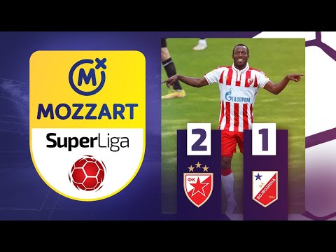 FK Crvena Zvezda Belgrad 2-1 FK Novi Pazar :: Videos 