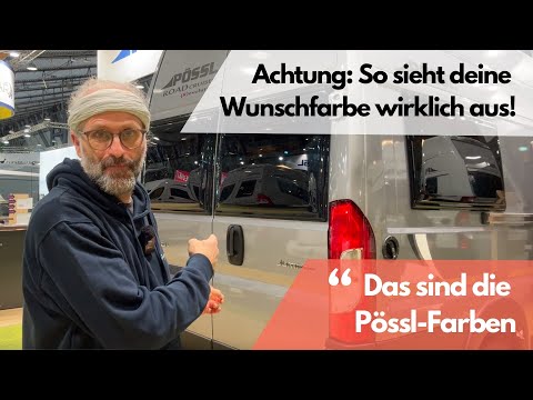 Attention - This is what your desired color looks like on your camper - Van colors