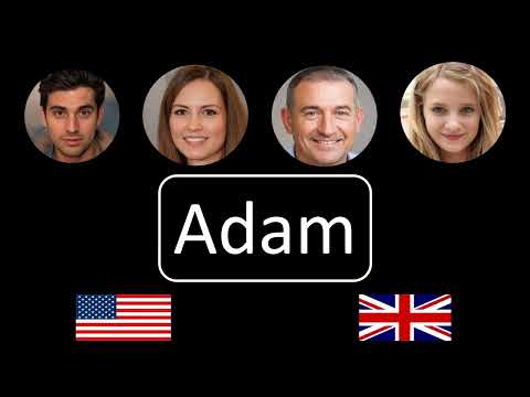How to pronounce Adam