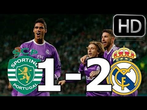 Sporting vs Real Madrid 1-2 All Goals & Highlights