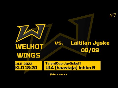 TalentCup Jyväskylä U14 (haastaja) klo 18.20 Welhot Wings vs Laitilan Jyske 08/09