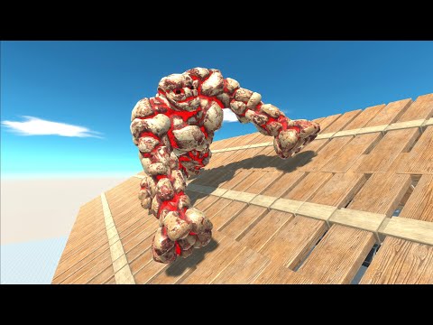 Run on a spinning trap - Animal Revolt Battle Simulator
