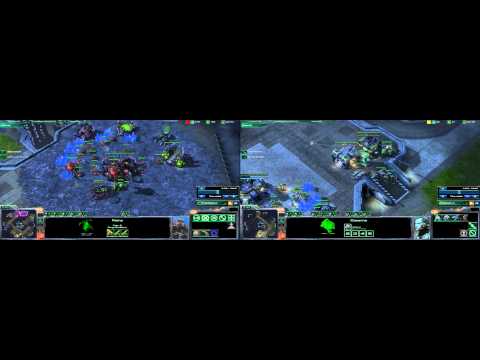 Beastyqt VS mTwDIMAGA : Views of 2 players Starcraft II
