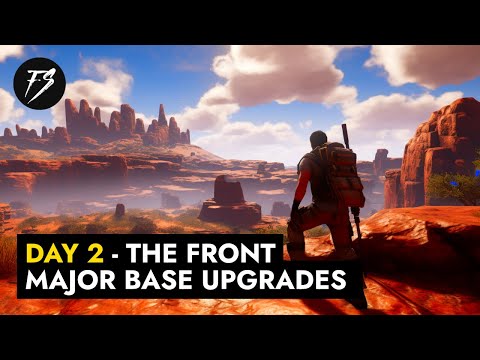 MAJOR Base Upgrades in This Open World Survival | The Front Gameplay