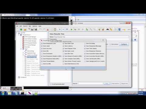 7th JMeter Training Video - Saving JMeter results in non GUI run mode