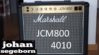 Video thumbnail for ´83 Marshall JCM800 4010 by Johan Segeborn