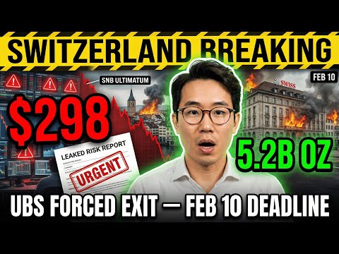 SWITZERLAND COLLAPSING: UBS $298 Silver Crisis (I Have Risk Report: Must Exit 5.2B Oz By Feb 10)