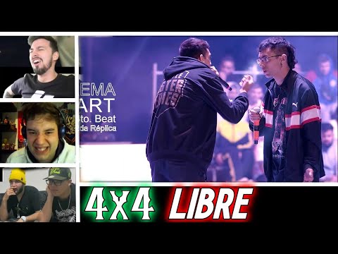 STUART vs TEOREMA || 4x4 LIBRE || MULTIREACCIÓN - Ghetto Dreams