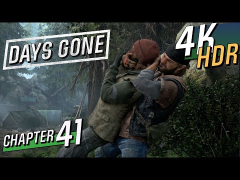 [4K HDR] DAYS GONE - PS4 Pro (Hard / 100% / Exploration) Walkthrough part 41 - Aspen Butte Camp