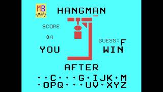 Hangman for the TI-99/4A