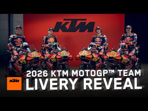 Red Bull KTM MotoGP™ Team Livery Reveal 2026 | KTM