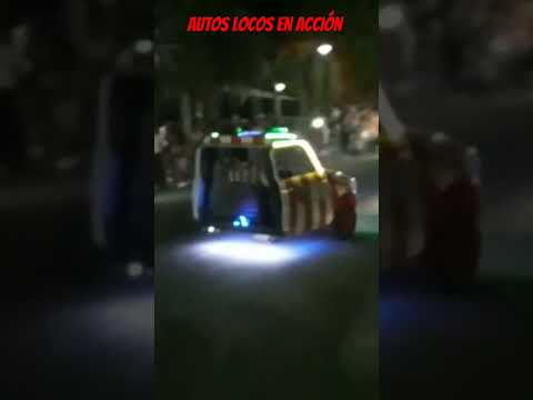 Los autos locos en acción en Miguel Riglos La Pampa