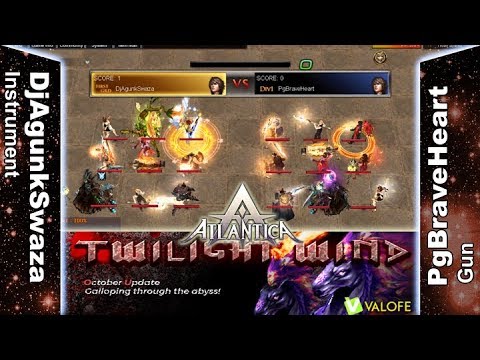 Titan 22/10/2017 PM - DjAgunkSwaza vs PgBraveHeart - Atlantica Online