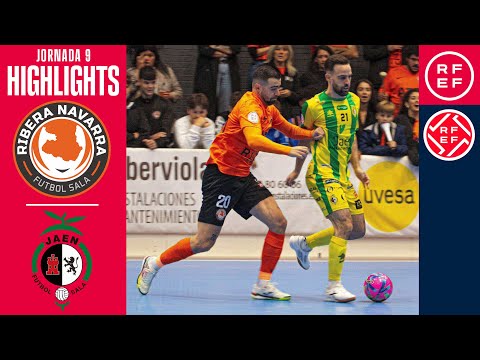 Resumen #PrimeraDivisiónFS | ATP Iluminación Ribera Navarra 2-3 Jaén Paraíso Interior | Jornada 9