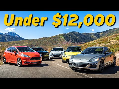 Fun Car Under $12,000 - 5 Surprising choices for your daily!