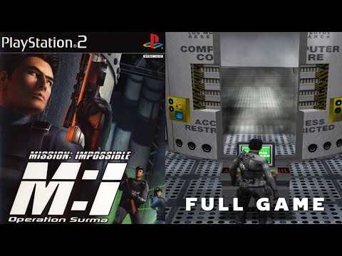 MISSION IMPOSSIBLE OPERATION SURMA (PS2) LONGPLAY FULL GAMEPLAY WALKTHROUGH