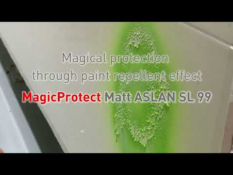 ASLAN SL 99 MagicProtect Matt Laminat Video