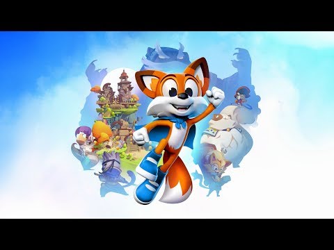 Super Lucky's Tale Burrow Run Level 1.