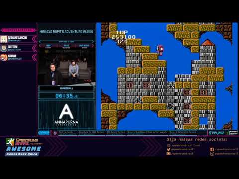 Miracle Ropit's Adventure in 2100 (Warpless 1-Loop) Parte 1  - Restream PT-BR AGDQ 2020