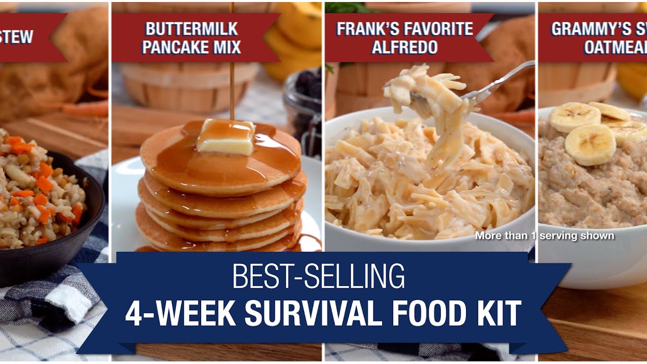 4-Week Survival Food Kit