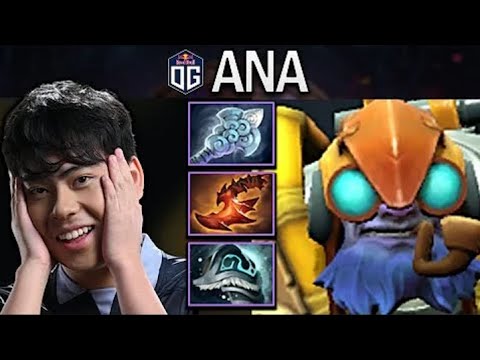 OG.ANA SMURF TINKER WITH WINDWALKER - DOTA 2 7.30 GAMEPLAY