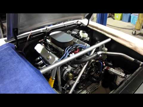 Kent's 70 Mustang all Aluminum 427 SBF first start