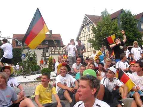 Deutschland - Argentinien 4:0 WM2010 Humba Korbach Kreisel