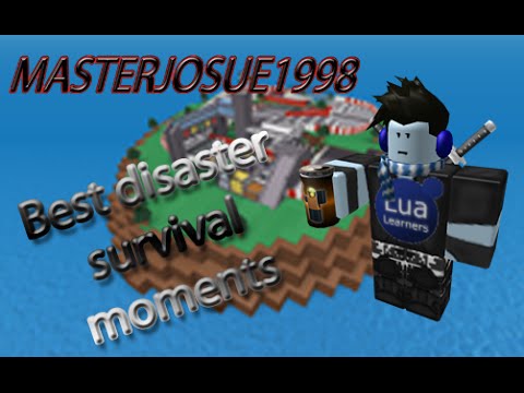 SnyFort Roblox - Best moments in Natural disaster survival