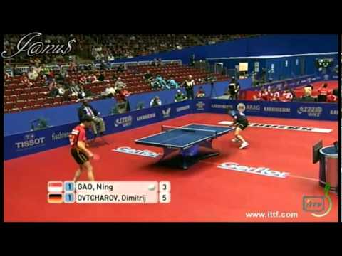2012 WTTTC [MT-Rd3 SIN-GER/g1] GAO Ning - OVTCHAROV Dimitrij [Full Match|Short Form]