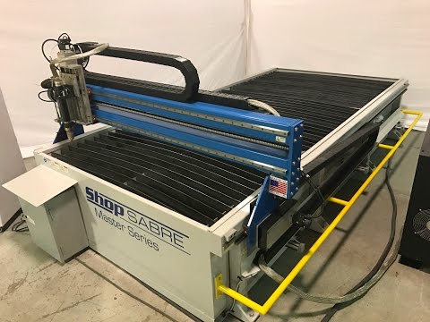 ShopSabre CNC ShopMaster PRO Series with RouterBoBvideo thumb