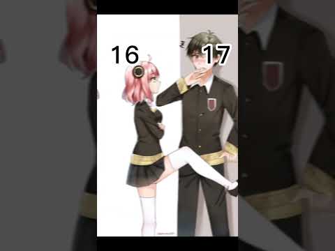 ANYA×DAMIAN edit 😳💓[Old Age] spy×family #anime #shorts