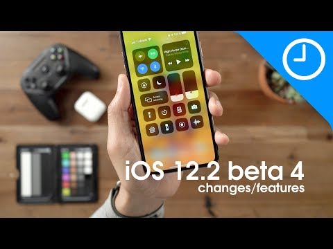 iOS 12.2 beta 4 - new changes / features!