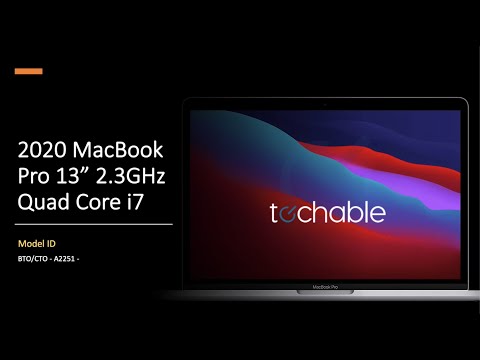 2020 Apple MacBook Pro 2.3GHz i7 1TB SSD