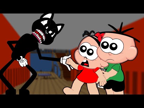 Cebolinha e Mônica Contra Cartoon Cat o Gato do Mal e Piggy a Porquinha Malvada