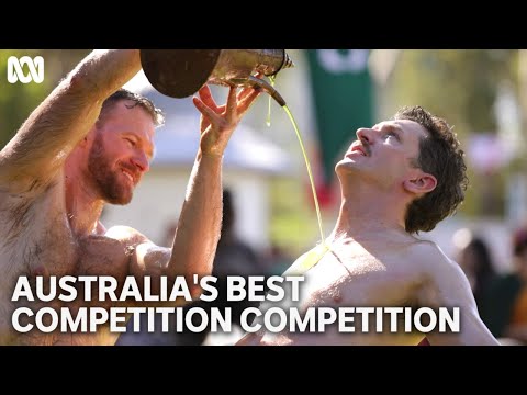 Oil Wrestling | Australia's Best Competition Competition | ABC TV + iview