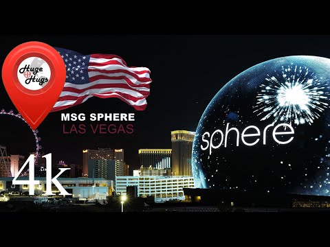 Sphere - Las Vegas 4k - Travel Video