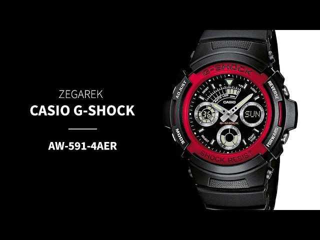 Casio AW 591 4AER Zegarek G SHOCK • Zegarownia.pl Zegarek Casio AW 591 2AER G Shock AW 591 2AER 458,00 zł