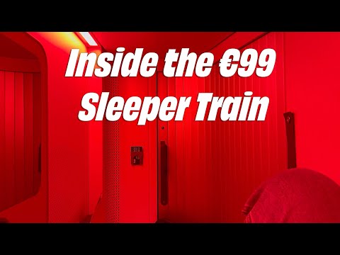 Sleeping on the OBB NightJet Mini Compartment | Hamburg to Munich Sleeper Train Experience