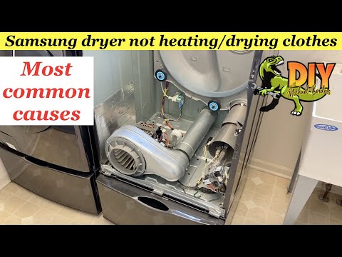 Samsung dryer not drying clothes - MOST COMMON Causes