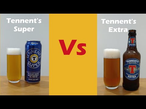 Tennent's Super vs Tennent's Extra (Head-2-Head #2)