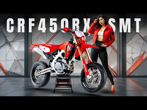 2025 Honda CRF 450RX SMT | Supermoto Performance, Street-Legal Fun!