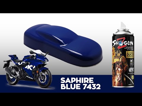 TUTORIAL PENGECATAN WARNA SOLID SAPHIRE BLUE 7432 BY SHOGUN Z