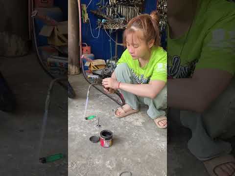 ไม่บานแต่นอน#โรงกลึงฝน #ผู้หญิงซ่อมรถ #ช่างฝนsuper100