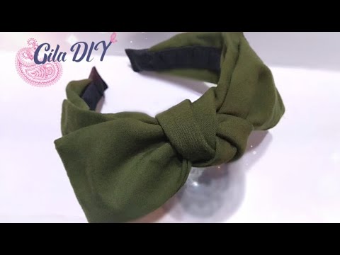 Ободки для волос.Тренд 2020 -Gila DİY-Ободки своими руками.Headband