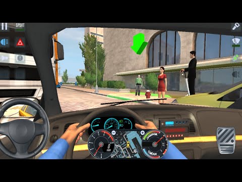 Luxury Car Driving In Rome || Taxi Sim 2020 Gameplay (Ep1) #3 City Taxi - City Car driving Simulator