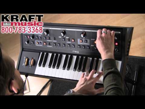 Kraft Music - Moog Little Phatty Demo with Jake Widgeon
