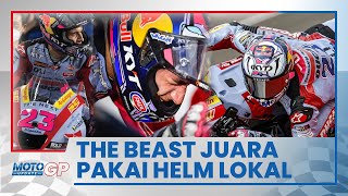 Juarai MotoGP Qatar 2022, Enea Bastianini Pakai Helm Indonesia, Segini Perkiraan Harganya